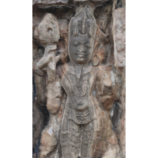 Vishnu Temple Champa, 3D Model B3D-VTCH-031A